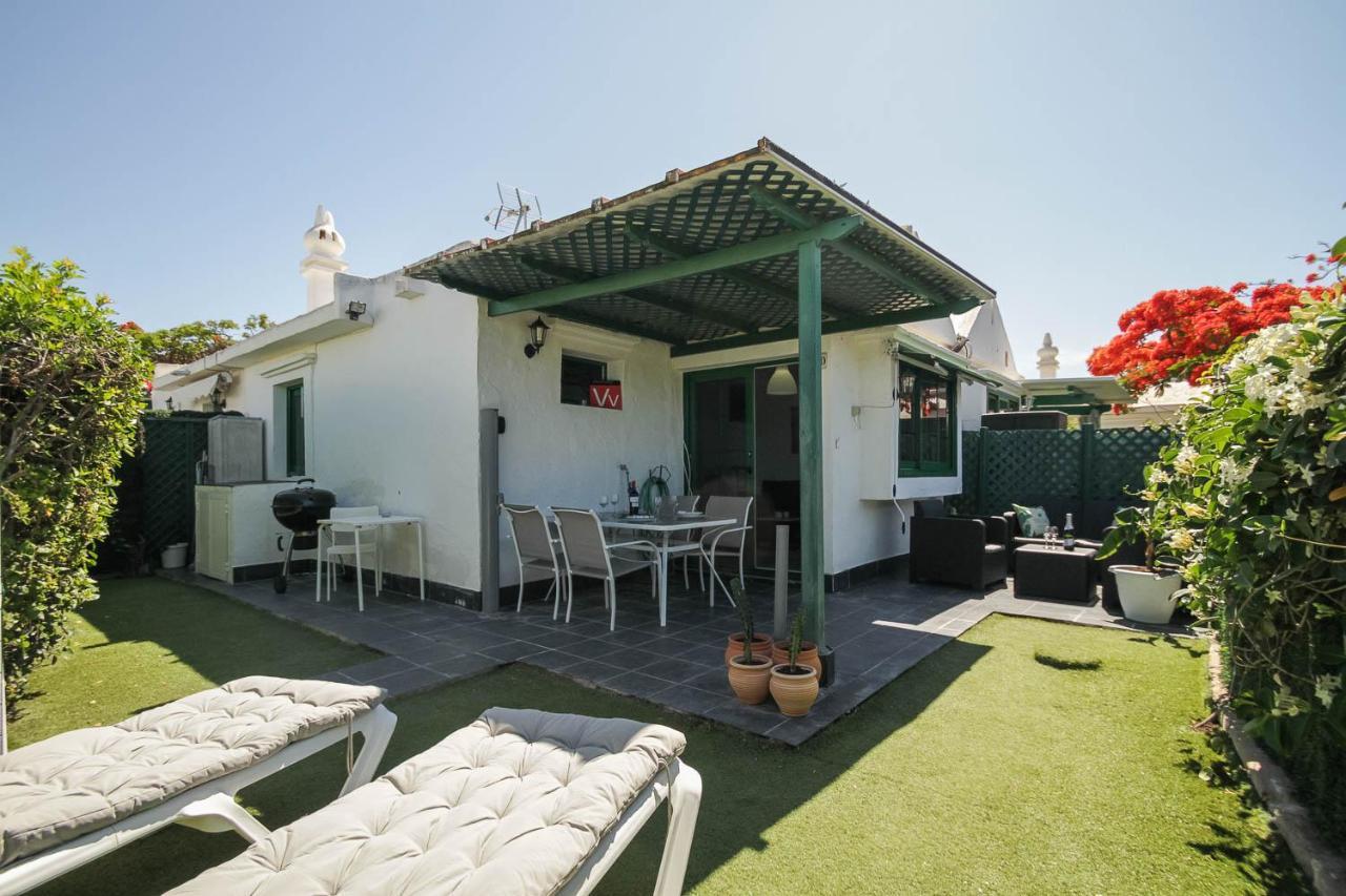 cozy&modern bungalow w/private garden bbq+wifi Maspalomas  Zewnętrze zdjęcie
