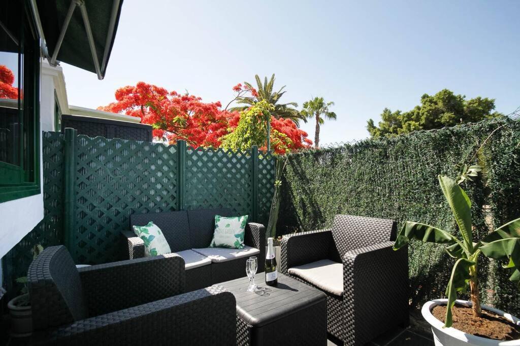 cozy&modern bungalow w/private garden bbq+wifi Maspalomas  Zewnętrze zdjęcie