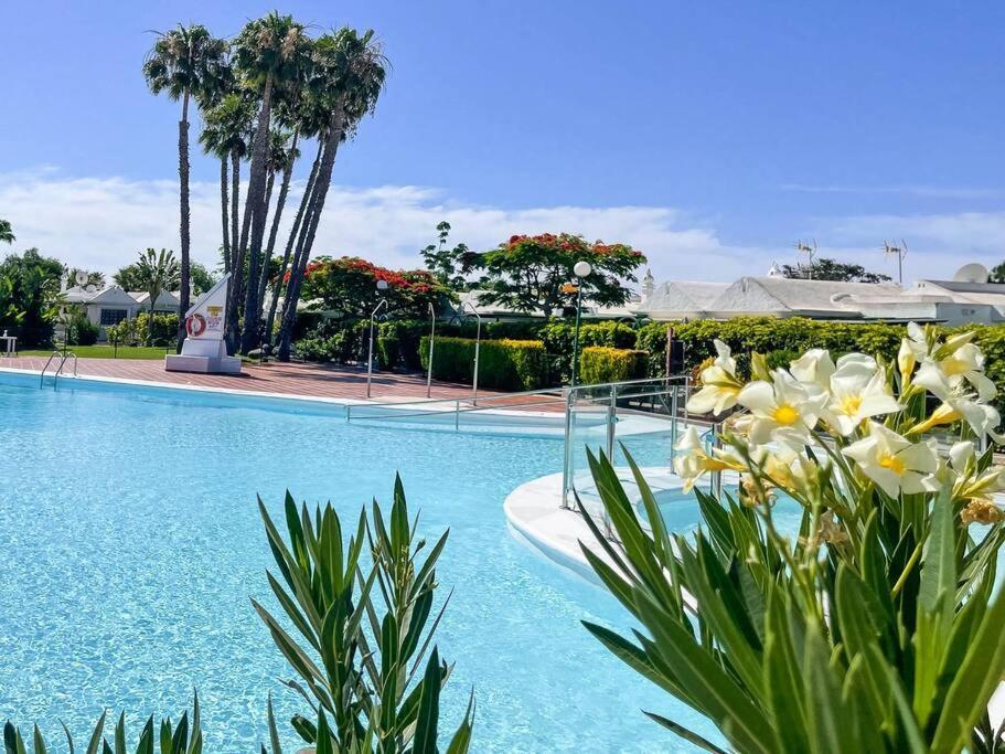 cozy&modern bungalow w/private garden bbq+wifi Maspalomas  Zewnętrze zdjęcie