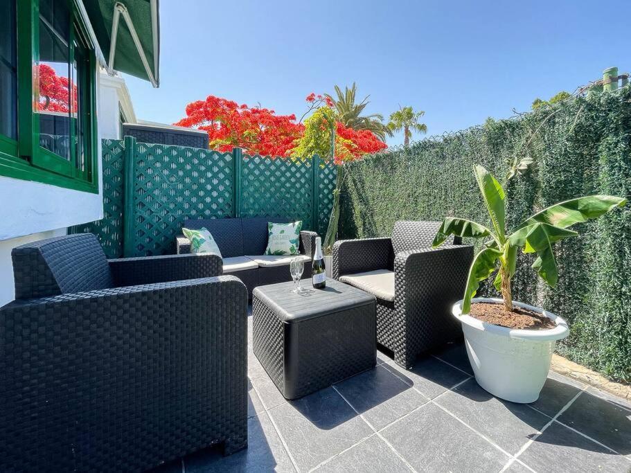 cozy&modern bungalow w/private garden bbq+wifi Maspalomas  Zewnętrze zdjęcie